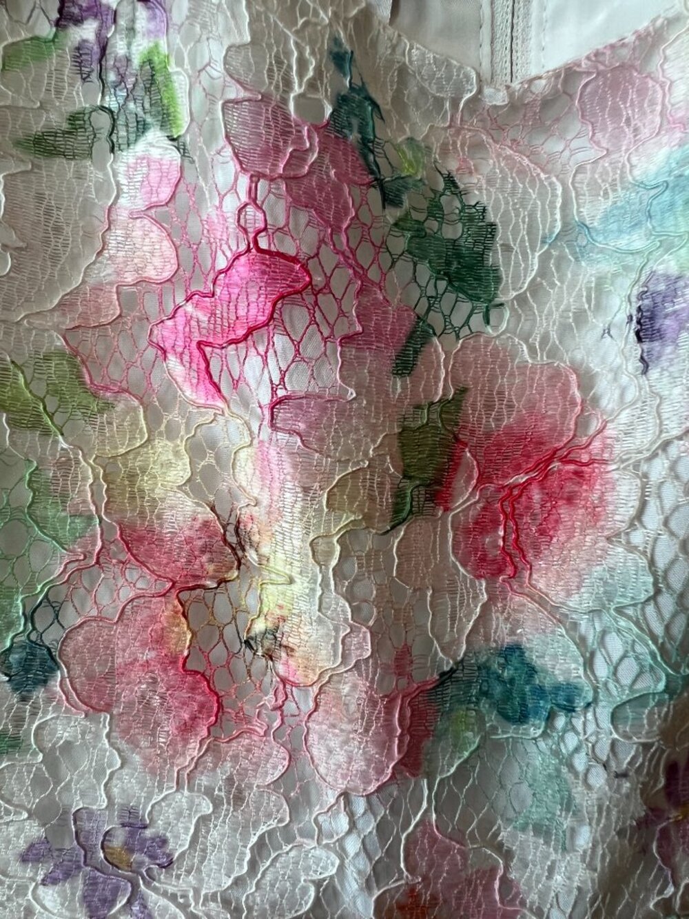 Bonnie Jean Girls Floral Party Dress Size 5T - Picture 6 of 9